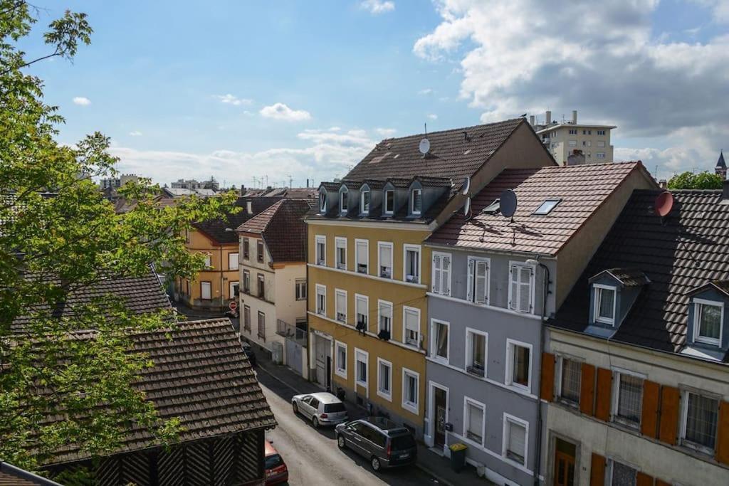 Appartement Charmant Tres Proche Centre-Ville, Parking Gratuits, Mulhouse Centre Ngoại thất bức ảnh