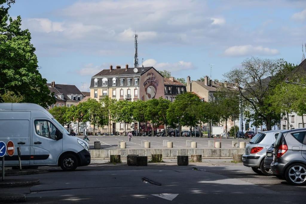 Appartement Charmant Tres Proche Centre-Ville, Parking Gratuits, Mulhouse Centre Ngoại thất bức ảnh